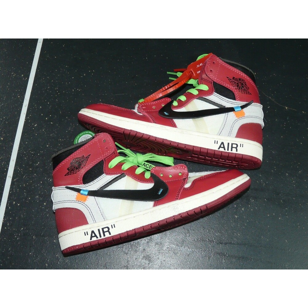 Nike Air Jordan 1 Retro High OG x Off-White Chicago Men's Size 7 | AA3834-101